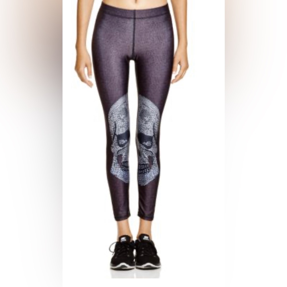 Zara Terez Crystal Skull Leggings